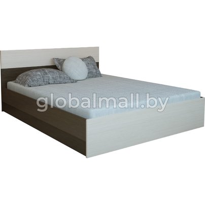 Кровать Юнона 1600 (венге/дуб)